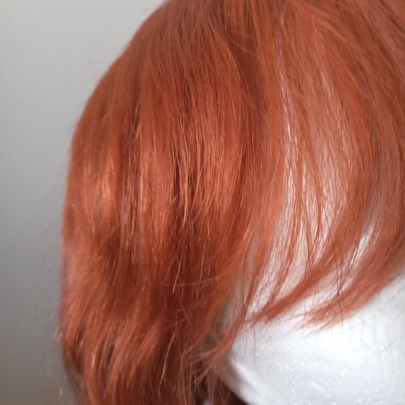 Host Pick❤️12" Body Wave Ginger 100% Human Hair Wig - Picture 4 of 5